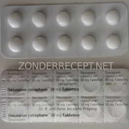 Oxazepam 50mg Ratiopharm 10 Tabletten