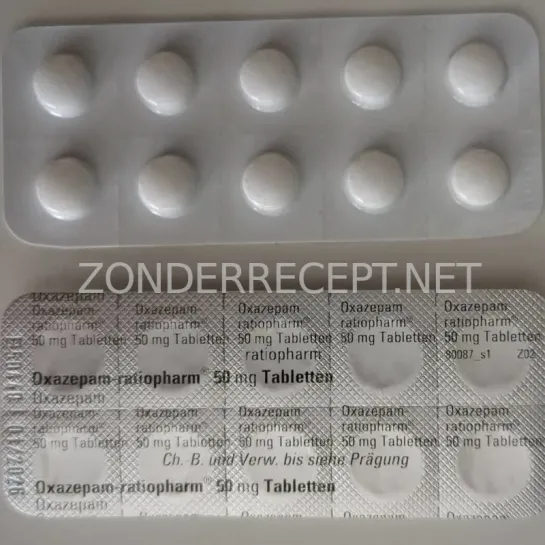 Oxazepam 50mg Ratiopharm 10 Tabletten